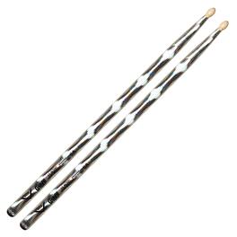 Vater - Color Wrap 5A Silver Optic Drum Sticks