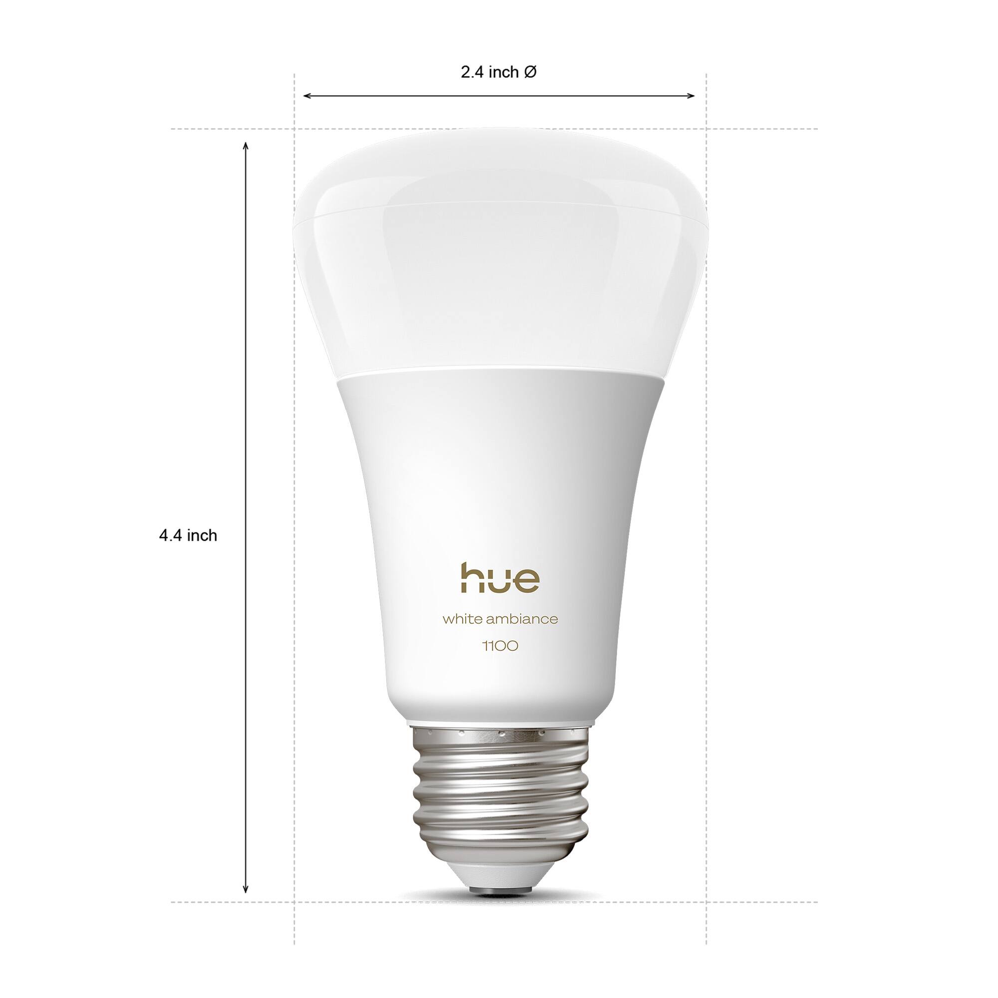 Philips Hue WA 1100 Lumen Output A19 E26 2PK 591131 - Best Buy