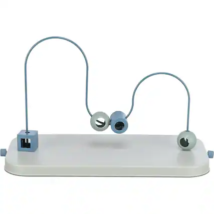 Front. TRIXIE - Dog Activity Skills Loop Strategy Game, Level 4 Advanced Food Puzzle - Blue/Gray.