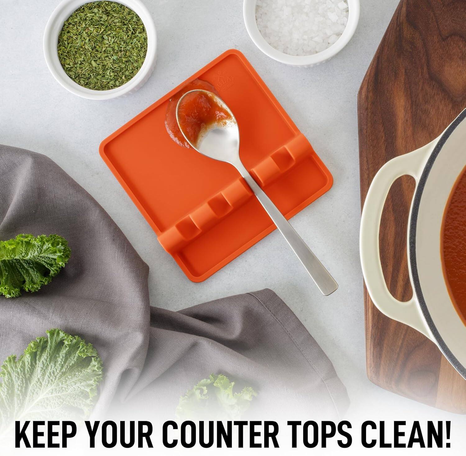 KEEP YOUR COUNTER TOPS CLEAN!