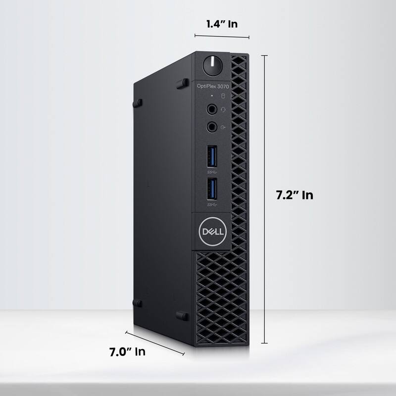 1.4" In  
OptiPlex 3070  
8  
55%  
59%  
7.2" In  
DELL  
7.0" In