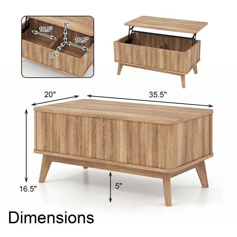 16.5"  
8"  
16.5"  
18"  
20"  
35.5"  
16.5"  
5"  

Dimensions