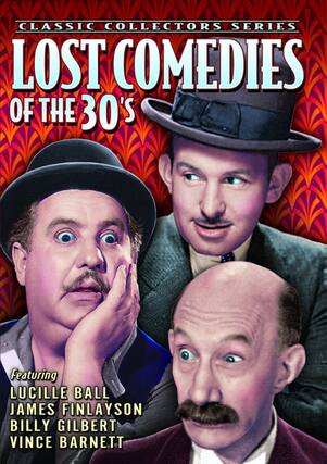 Front. Lost Comedies of the 30's - DVD.
