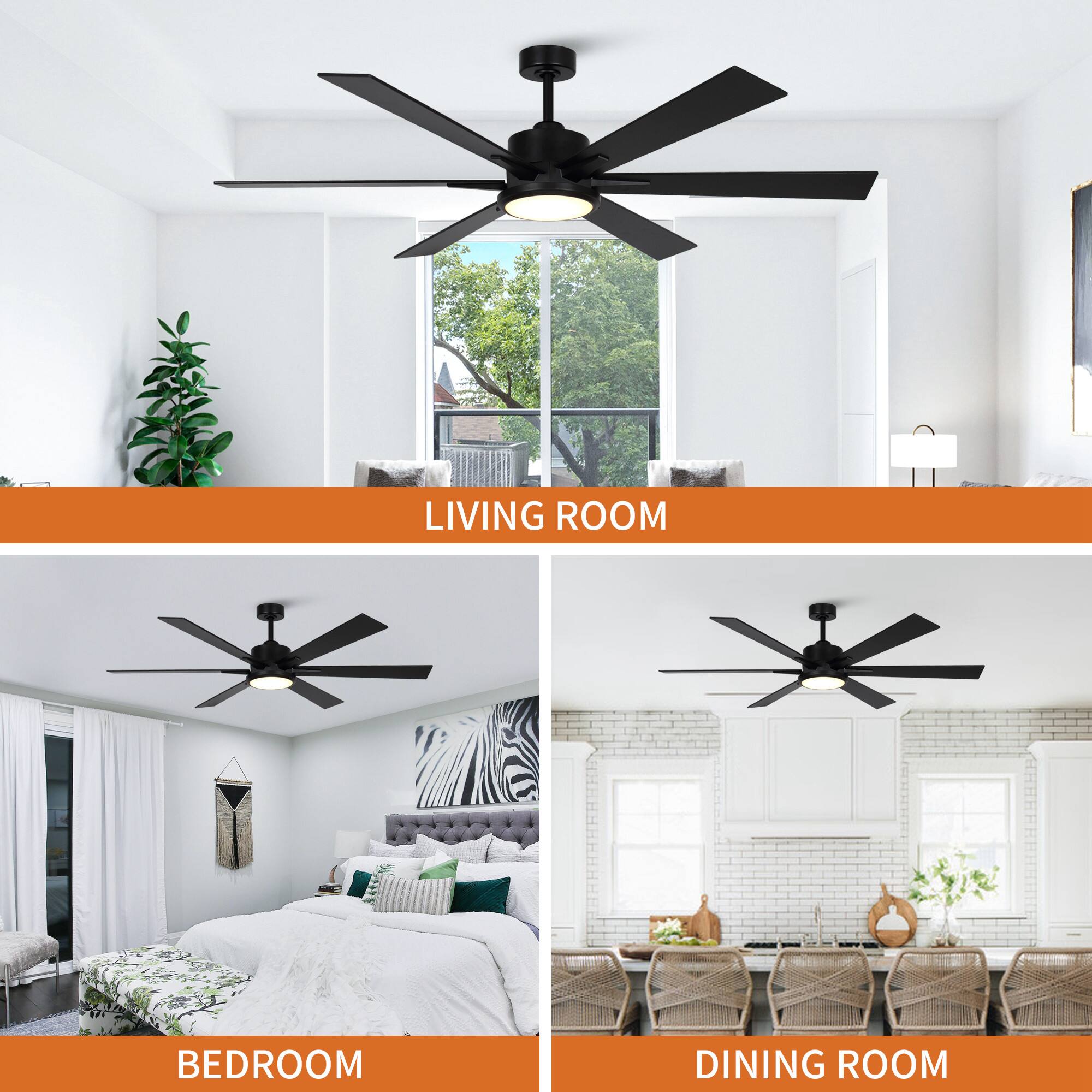 LIVING ROOM  
BEDROOM  
DINING ROOM