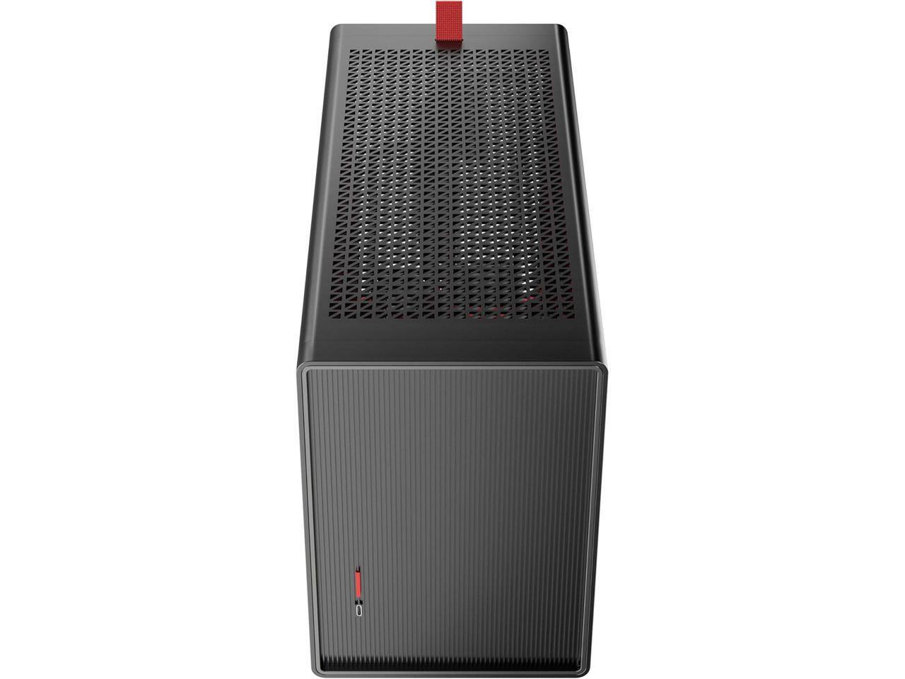 Alt View 7. Antec - Antec Performance 1 M Black Aluminum / Steel / Plastic Small Form Factor Computer Case - Black.