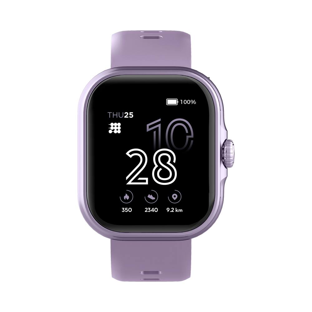 Cubitt - VIVA Smartwatch / Fitness Tracker with 1.84" Touch AMOLED Screen - Purple - (2024)
