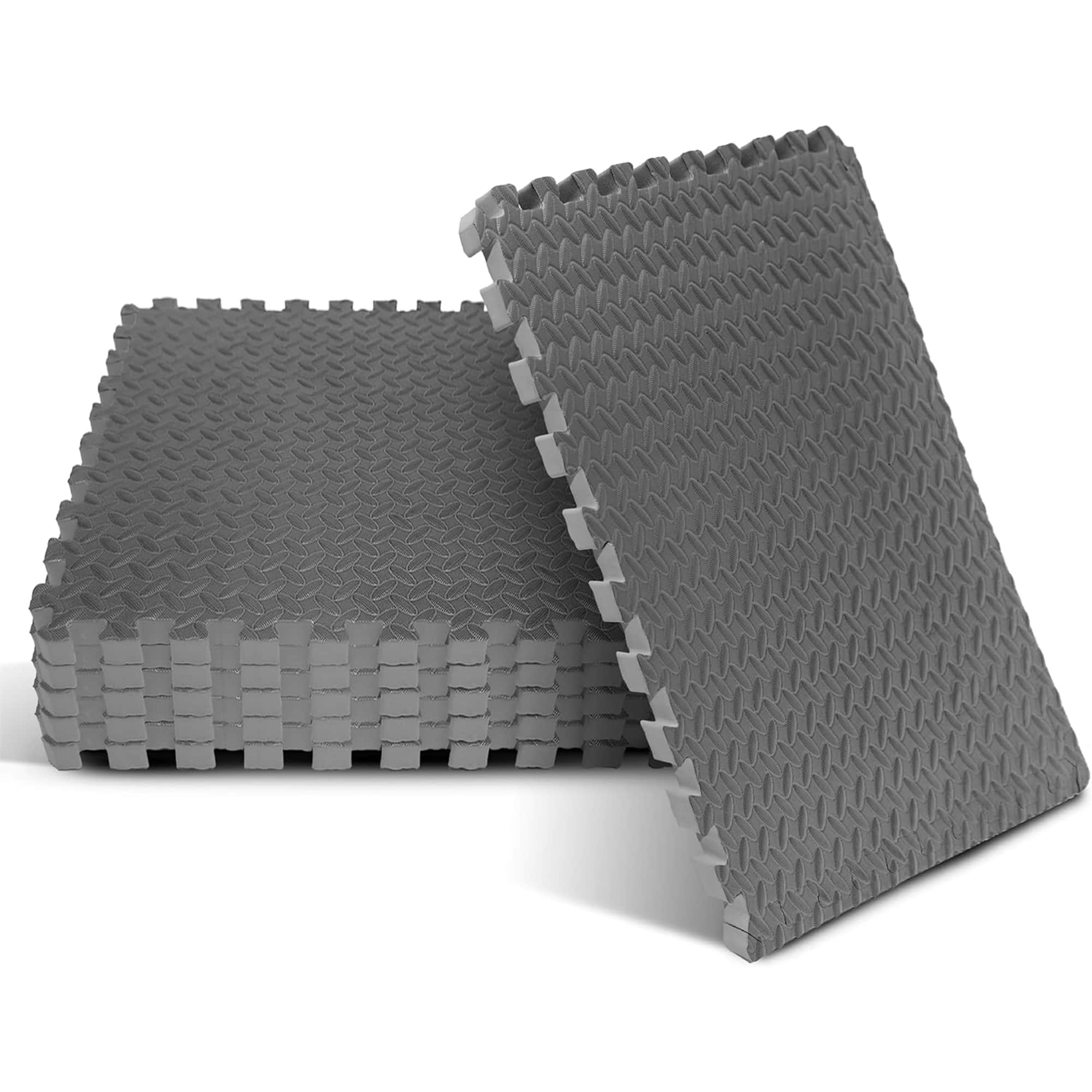 "Yes4All - Interlocking Foam Exercise Mat, 3/4"" Thick, 24""x24"", 24 Sq Ft, Grey - Gray" price history on PriceWatchPro