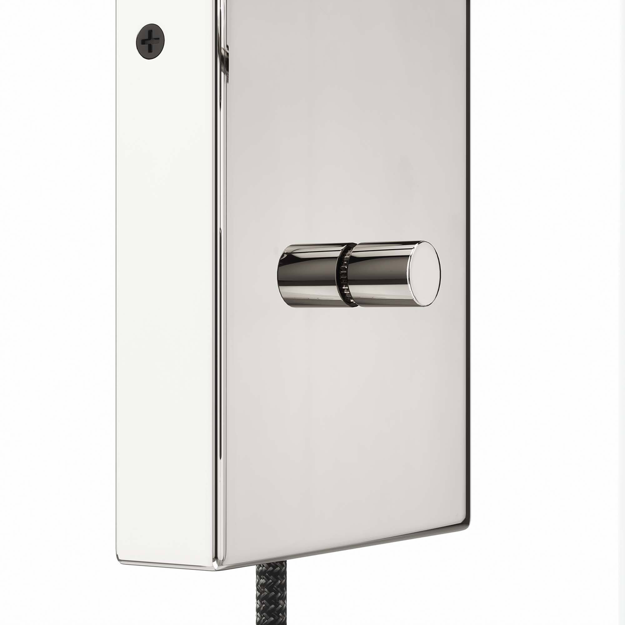 Alt View 8. Modway - Skylark Wall Sconce by Modway - Clear Polished Nickel.