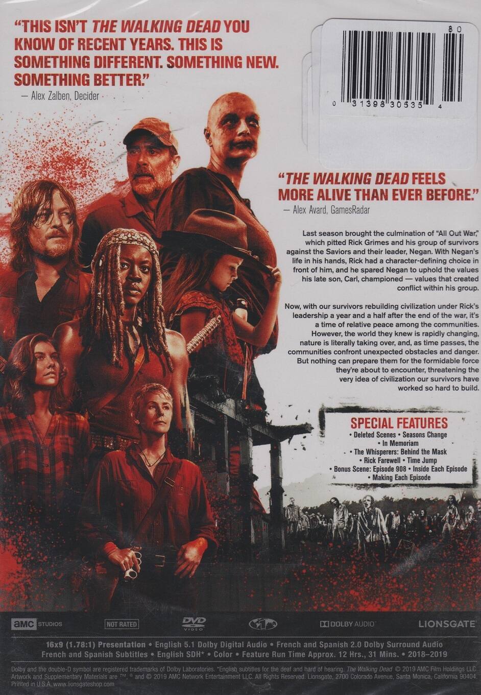 Alt View 1. The Walking Dead: The Complete Ninth Season   - DVD.