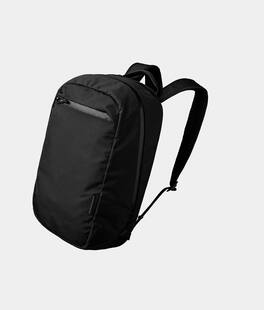 ALPAKA - Aero Pack 16L Laptop Backpack with 16" Sleeve Lightweight Water-Resistant Travel Commuter Backpack - Black Axoflux 210D