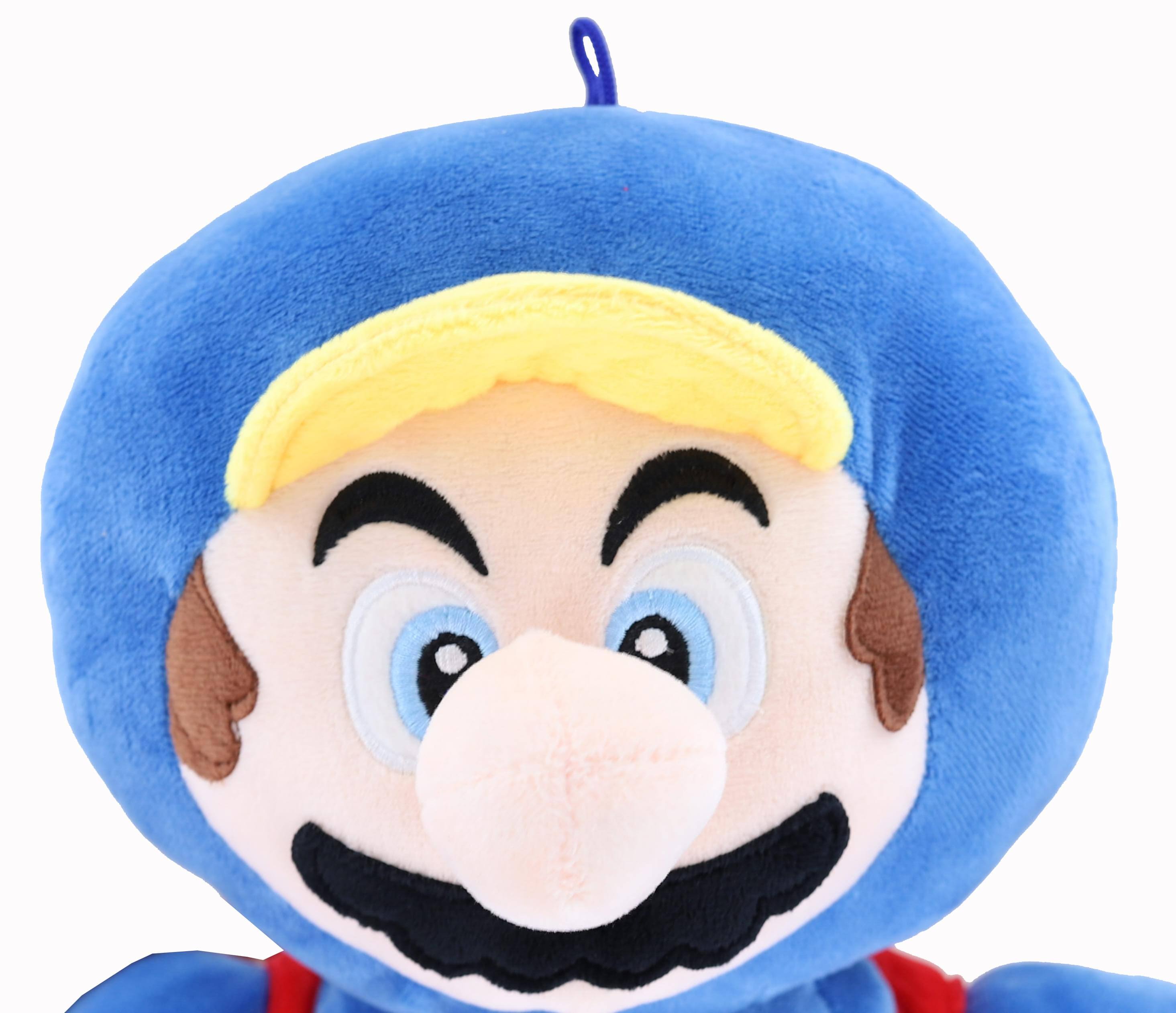 Alt View 1. Chucks Toys - Super Mario 18 Inch Character Plush | Penguin Mario - Blue.