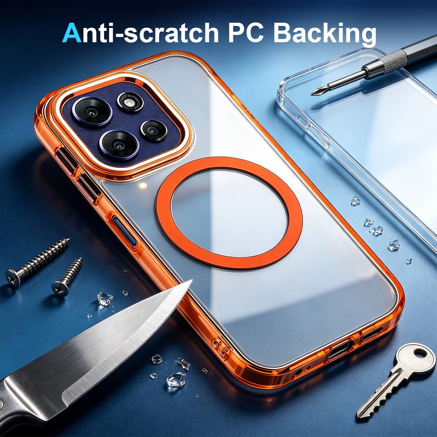 Anti-scratch PC Backing