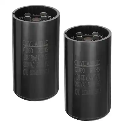 QIYUANHE CD60 ROHS 108-130 uf 40/70/21 250VAC 50-60 HZ CE 712024 5 017-5677 9