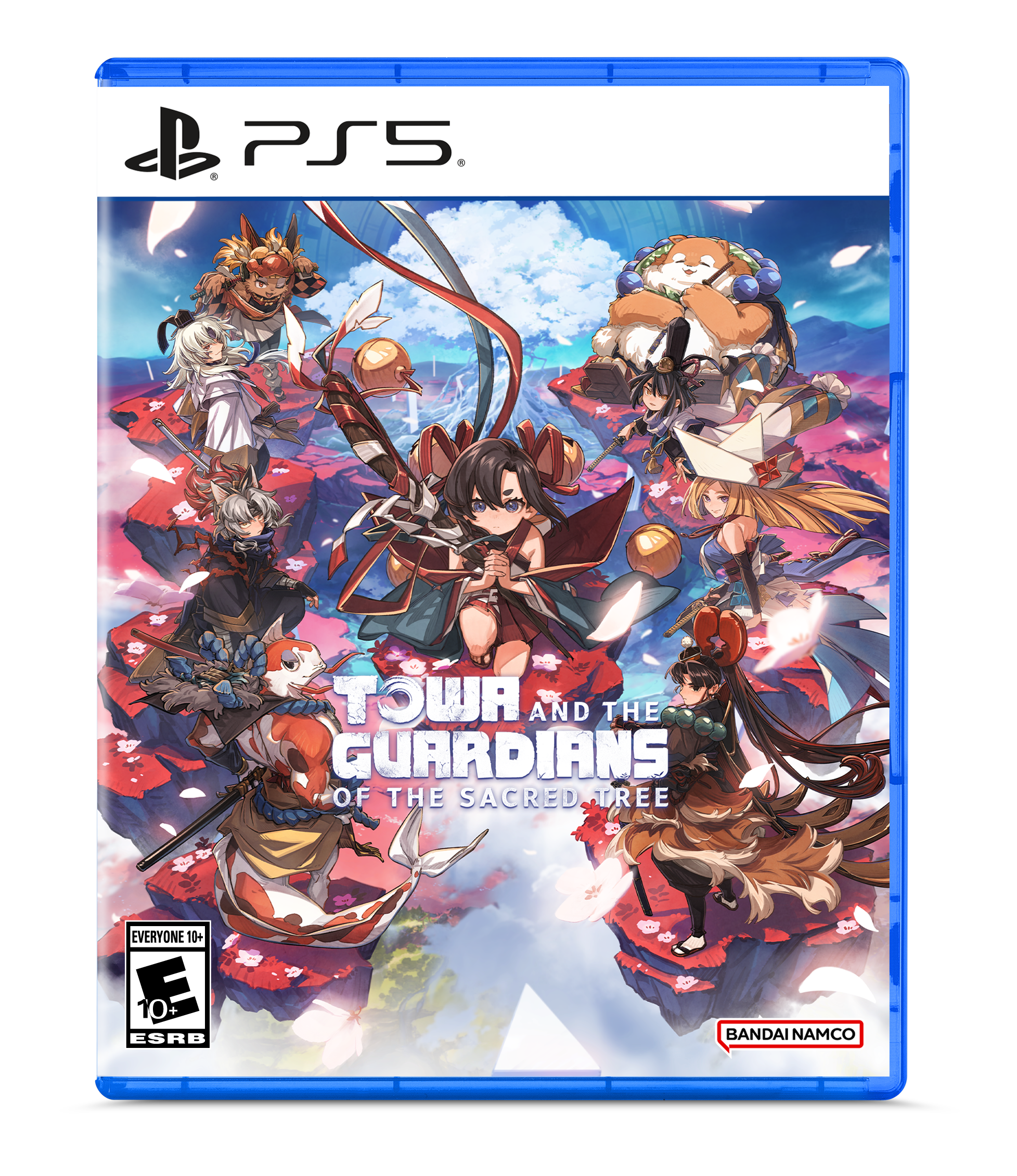 PS5 & TOUR AND THE GUARDIANS OF THE SACRED TREE EVERYONE 10+ E 10+ ESRB BANDAI NAMCO