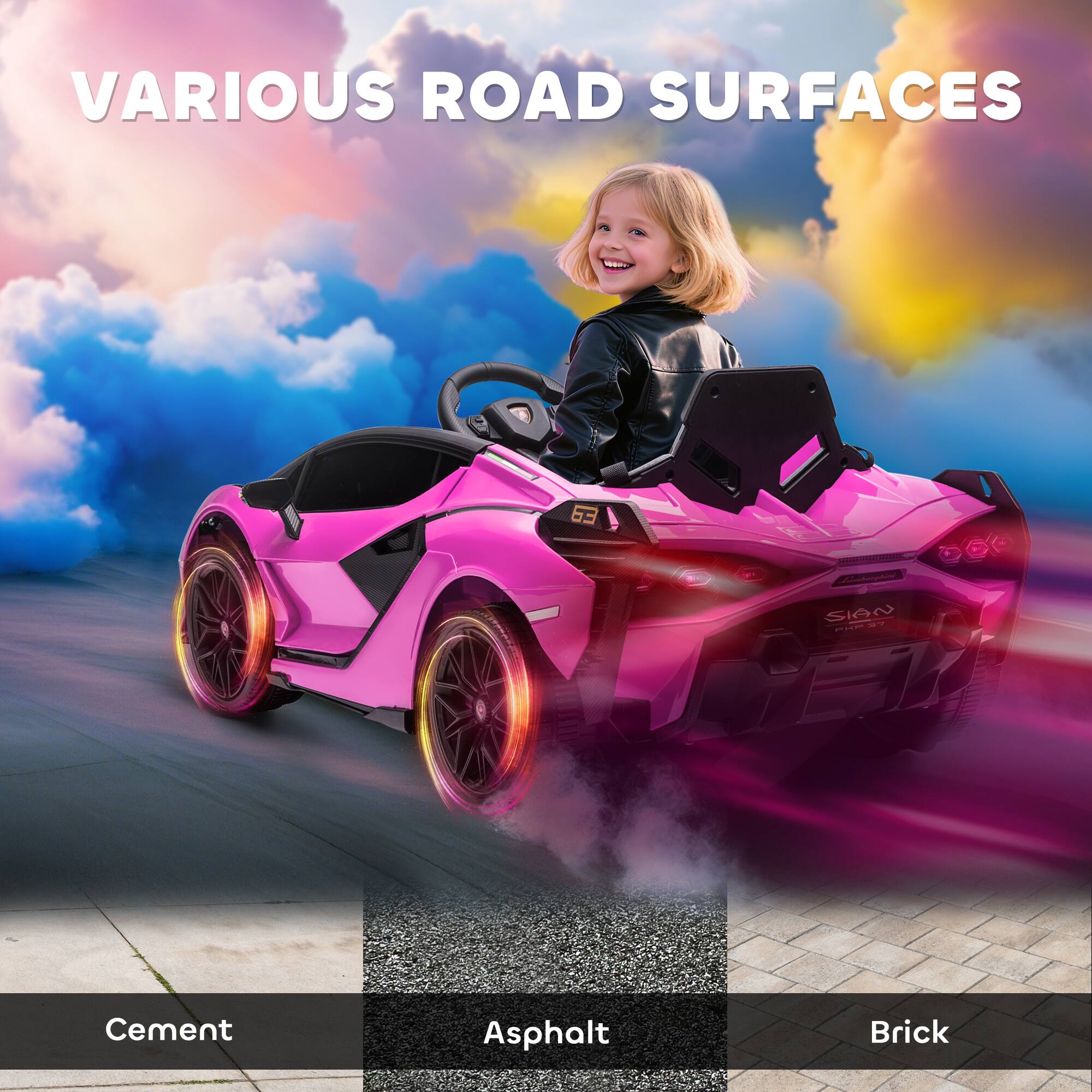 VARIOUS ROAD SURFACES

Cement
Asphalt
Brick