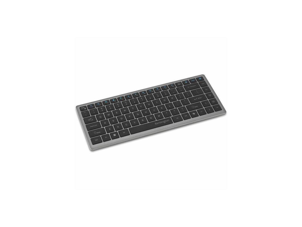 Kensington KB435 Wireless Keyboard, Quiet Keys, Bluetooth/2.4GHz