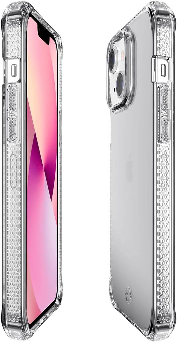 Back. Itskins - ITSkins Spectrum Clear case for iPhone 13 - Clear.