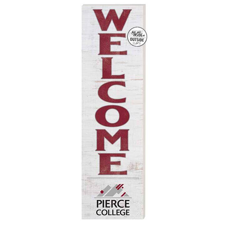 Pierce College Raiders 10'' x 35'' Indoor/Outdoor Welcome Sign