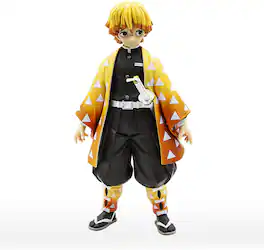 Demon Slayer 9 Inch Banpresto Grandista Figure | Zenitsu Agatsuma - Orange