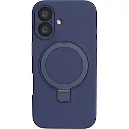 SaharaCase - Venture Series Silicone Case with MagSafe for Apple iPhone 16 - Midnight Blue