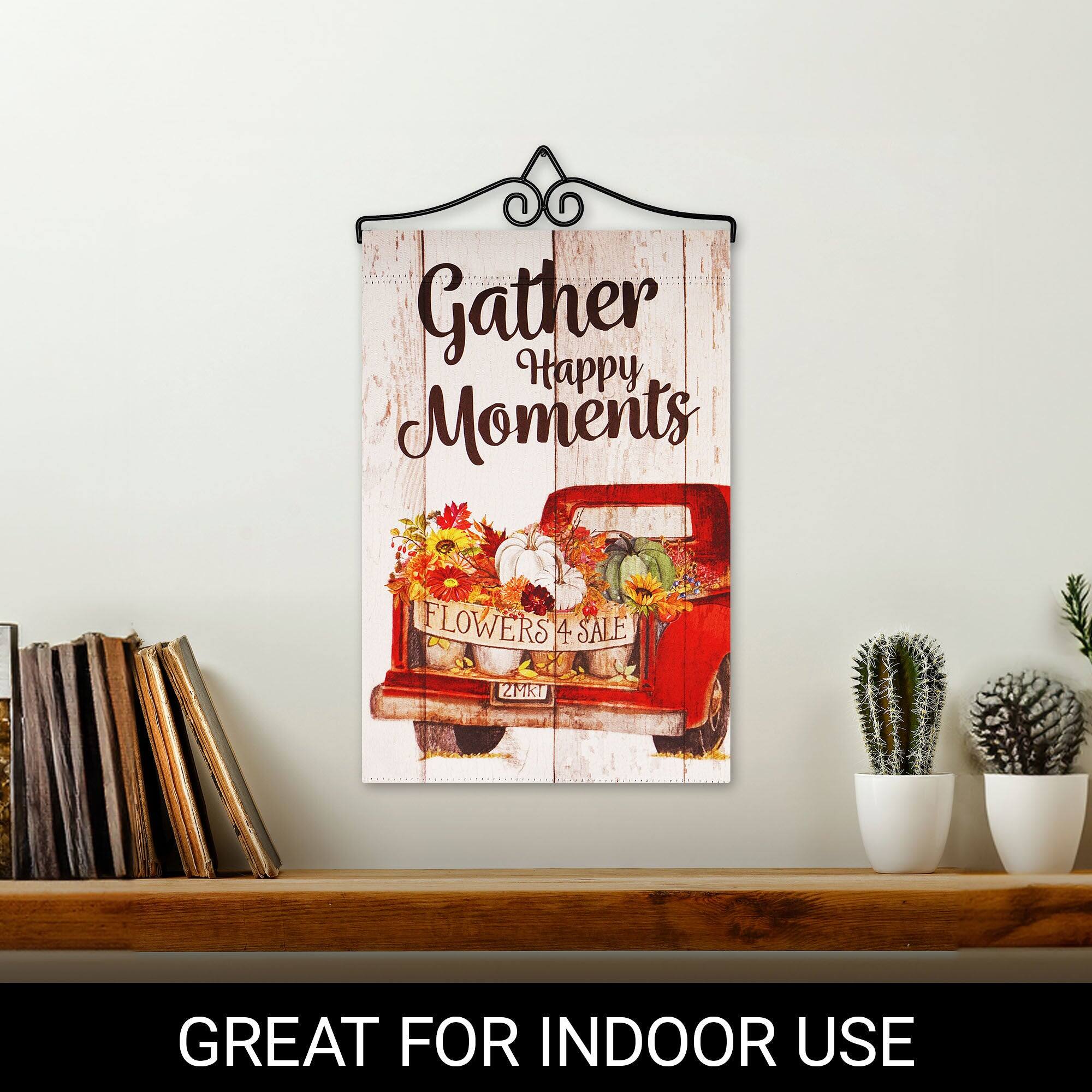 Gather Happy Moments  
FLOWERS 4 SALE  
2MKT  
GREAT FOR INDOOR USE
