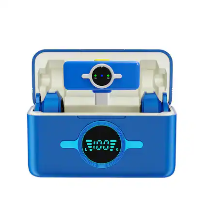 Front. METALTON - Lavalier Microphone For Iphone android laptop With Lightning c Plug 48khz 24bit Noise Cancellation 100 - Blue.