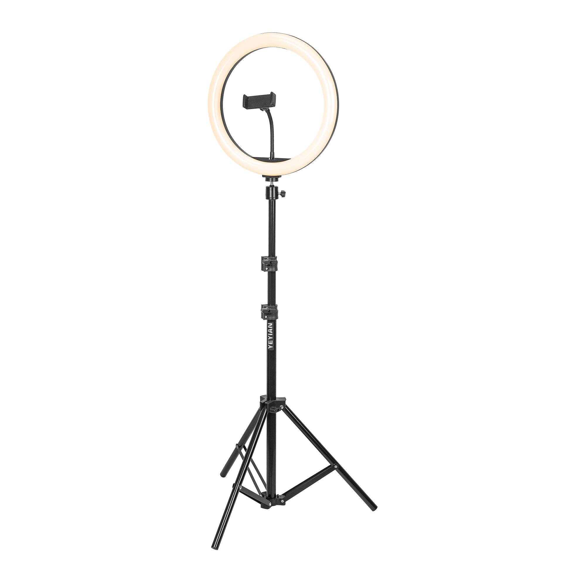 Alt View 1. YEYIAN - Yeyian - Gimnli Series 2000 Video Conference, Gaming and Streaming Lamp,  3 Colors & 10 Brightness Levels - Black.