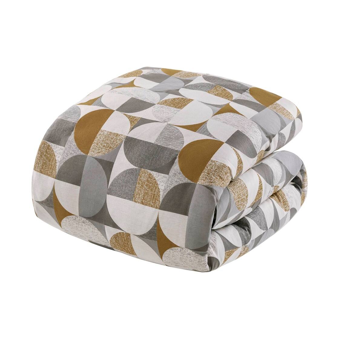 Alt View 3. Gracie Mills - Gracie Mills Rowan 8-Piece Oversized Comforter Set - Gold.