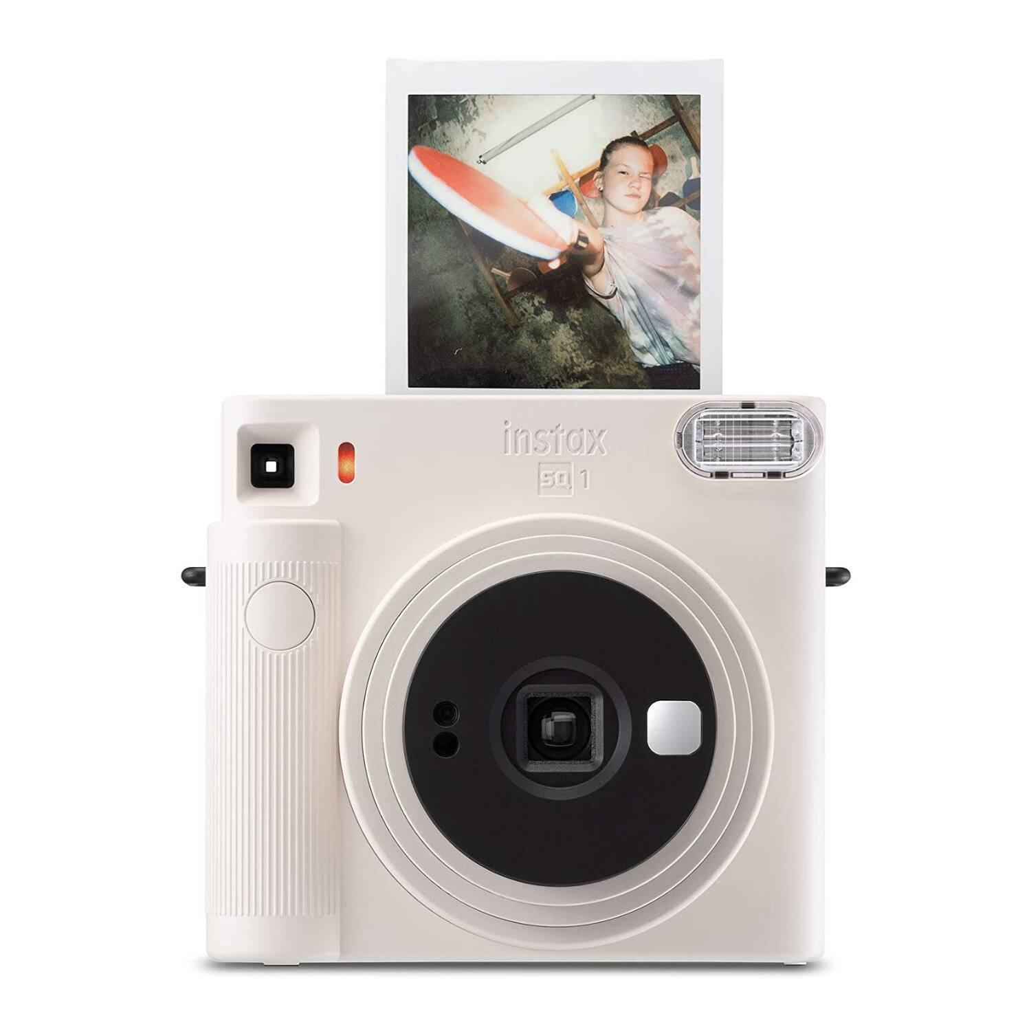 Angle. Fujifilm - Instax Square SQ1 Instant Camera (Chalk White).