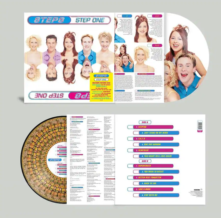 The Steps Step One Zoetrope Picture Disc VINYL LP Best Buy the-steps-step-one-zoetrope-picture-disc-vinyl-lp-best-buy