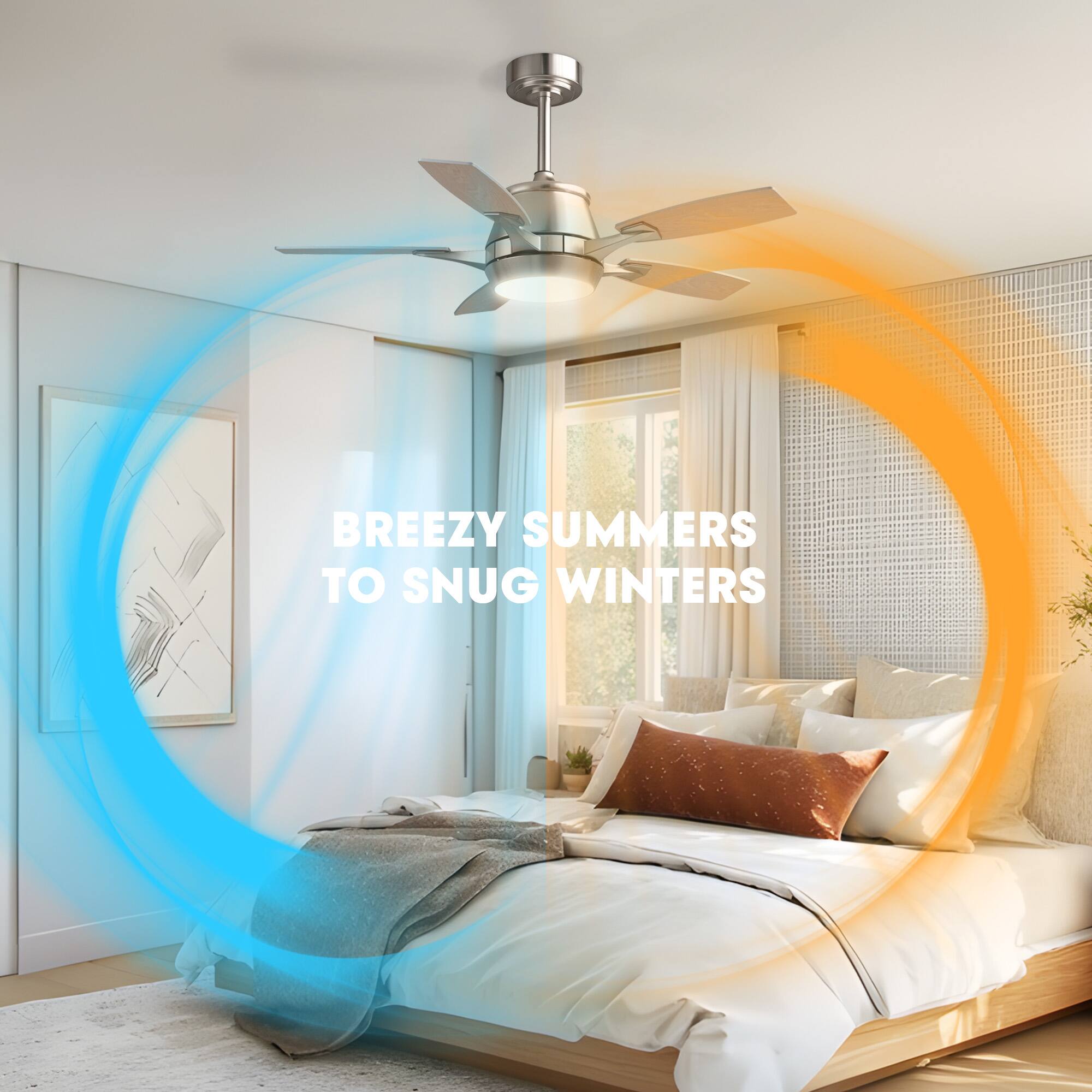 BREEZY SUMMERS TO SNUG WINTERS