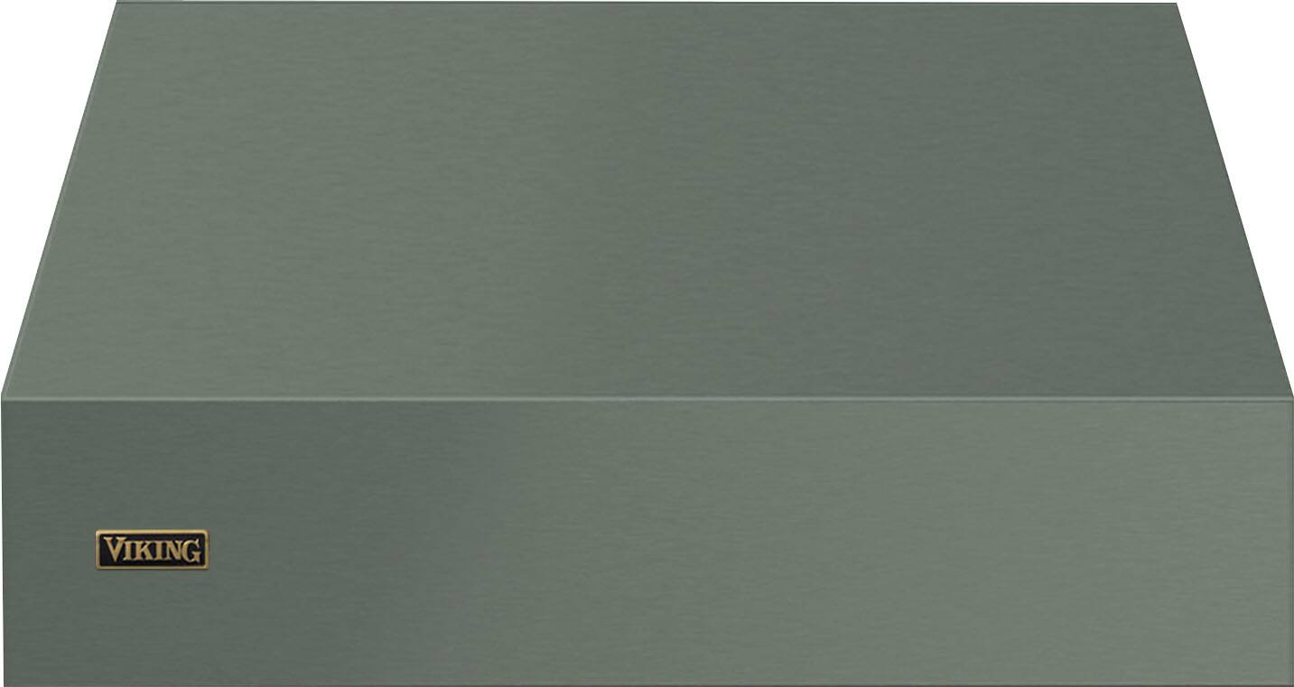 Front. Viking - Professional 5 Series 36" Range Hood - Eucalyptus/Brushed Brass - Eucalyptus.
