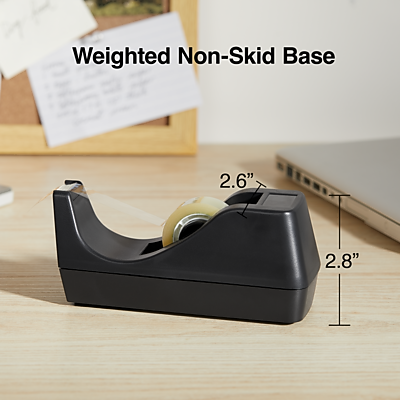 Weighted Non-Skid Base  
2.6" x 2.8"