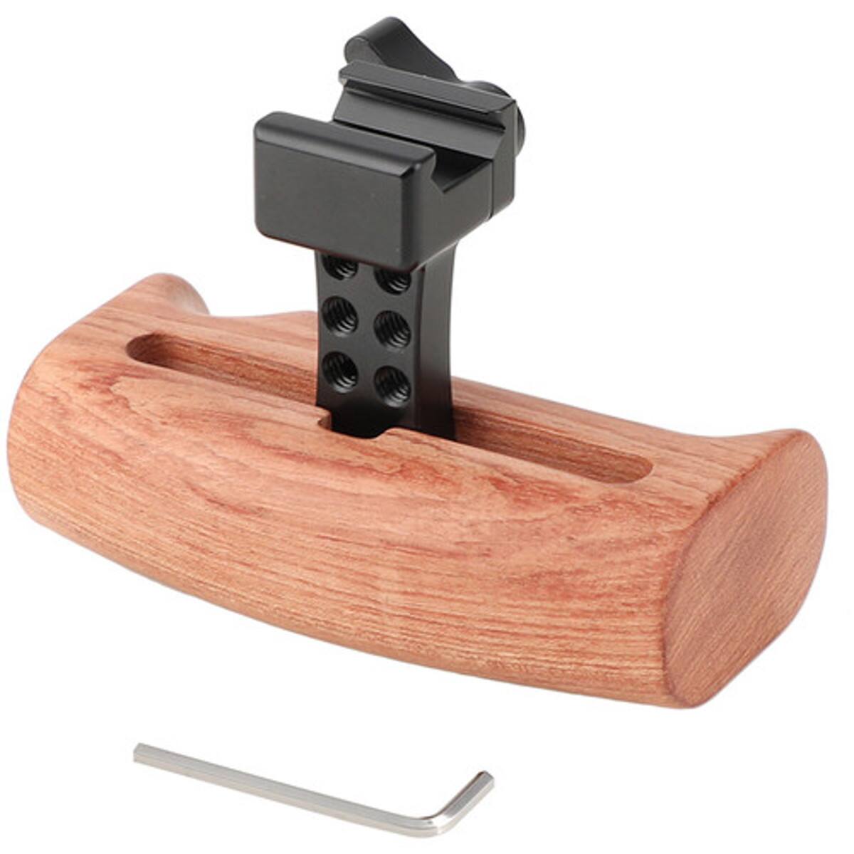 Alt View 4. CAMVATE - CAMVATE Wooden Handle Grip for DSLR Camera Cage Rig (Either Side).