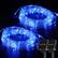 Front. Oumilen - 2-Pack Solar Blue LED Rope Lights with Adjustable Solar Panel, PVC Tube Cover & Easy Installation.
