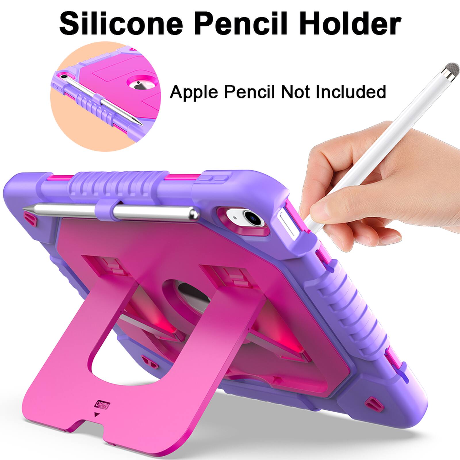 Silicone Pencil Holder  
Apple Pencil Not Included  
ORBY