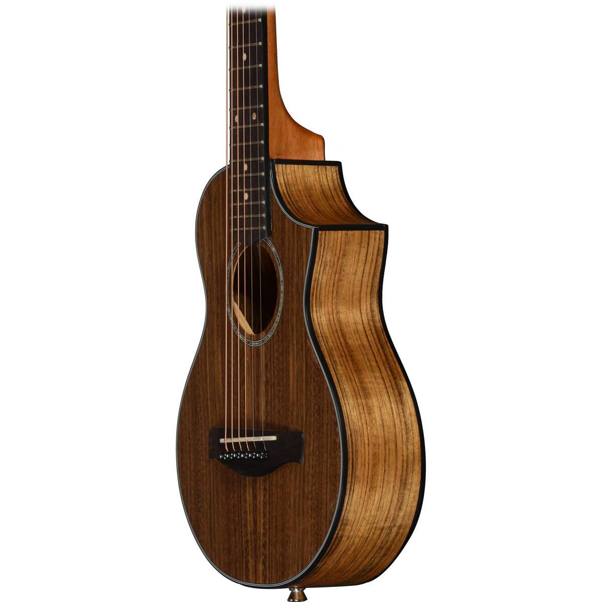 Alt View 1. Ibanez - Ibanez EWP Series EWP14 Piccolo Acoustic Guitar, Rosewood Fretboard, Open Pore Natural.