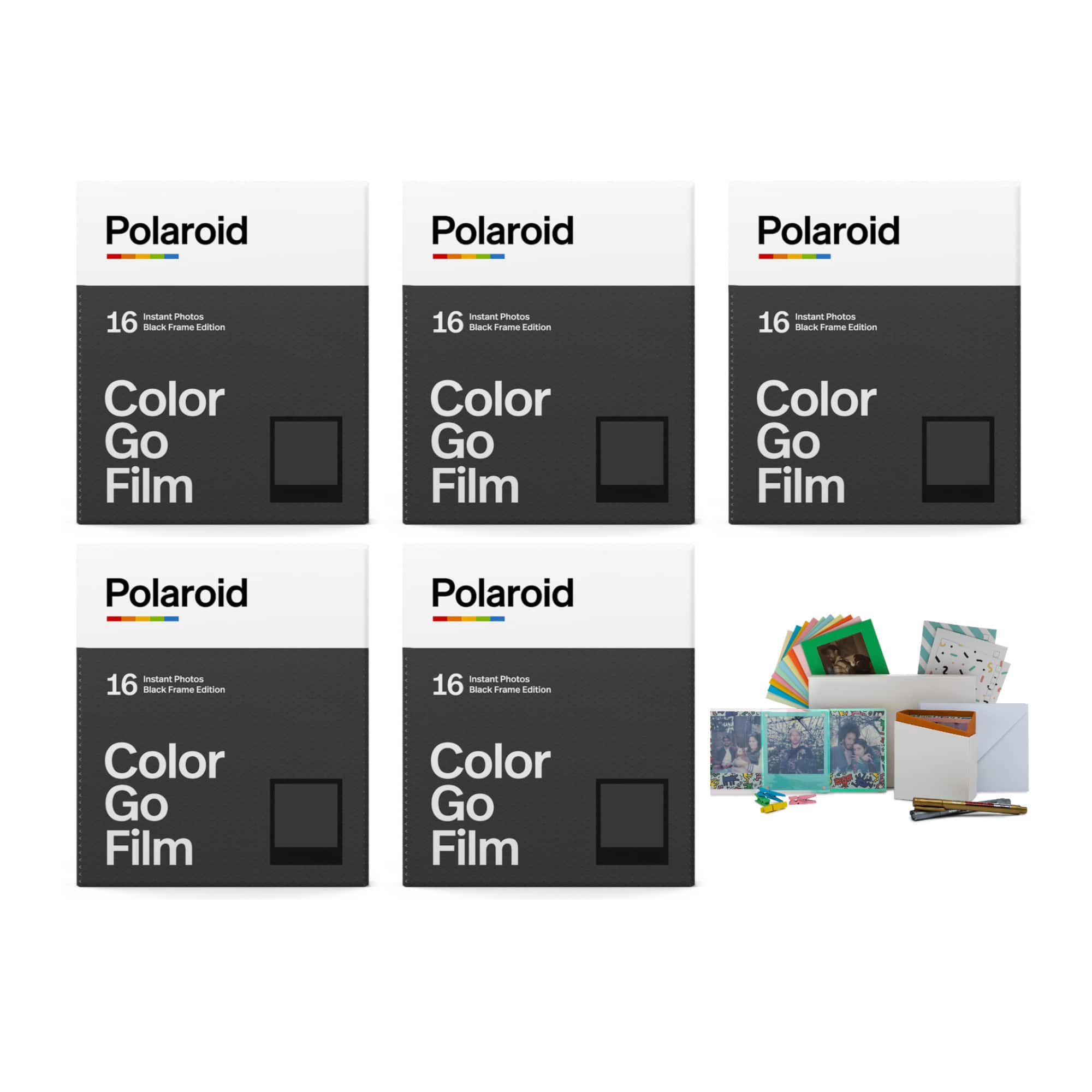 Polaroid - Go Color Film Double Pack (5-Pack) with Storage Box price history on PriceWatchPro