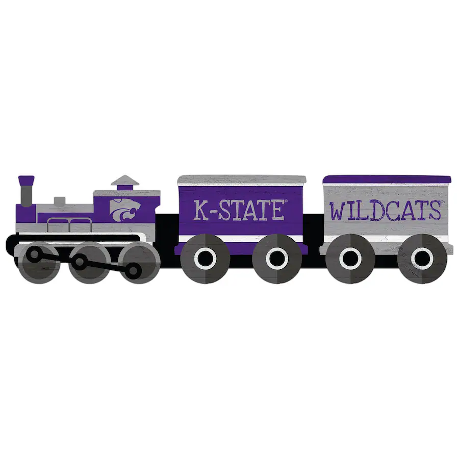 Fan Creations Kansas State Wildcats 6'' x 24'' Train Cutout Sign ...