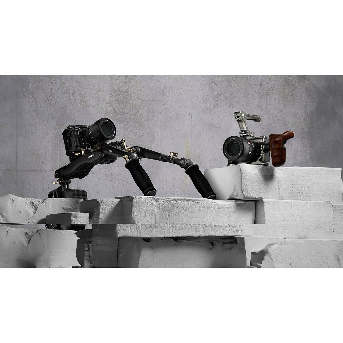Alt View 5. Tilta - Tilta Full Camera Cage for Sony a7C II and a7CR, Black.