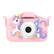 Back. Contixo - KC3 Kids Camera, 1080P Video Camera, Selfie Camera for Boys Girls, Kids Digital Camerawith Puzzle Games - Pink.