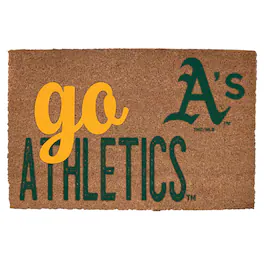 The Memory Company - Athletics 20" x 30" Go Team Coir Door Mat - Multicolor