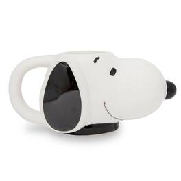 Silver Buffalo - Peanuts Snoopy 3D Sculpted Ceramic Mug | Holds 20 Ounces - White