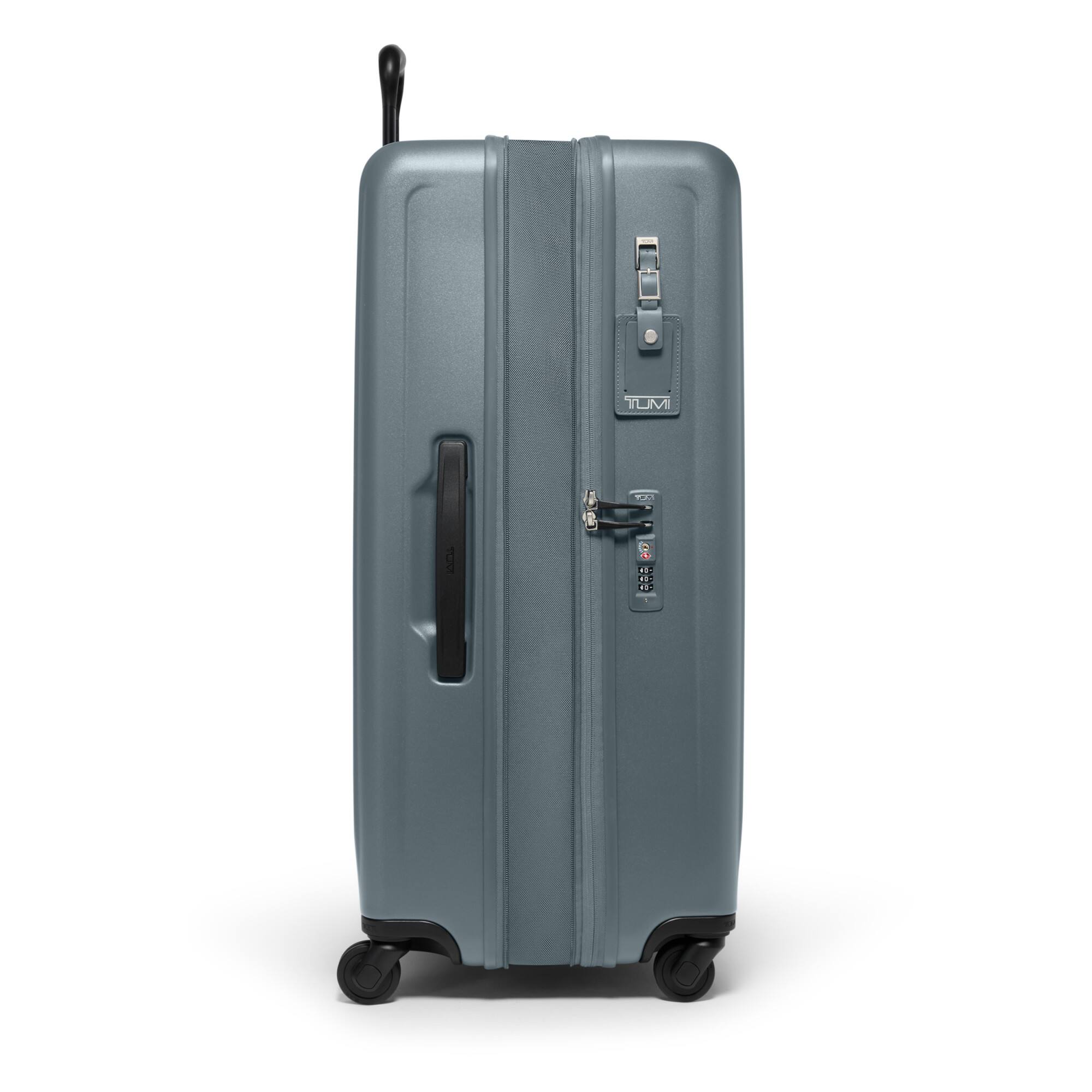 Alt View 2. TUMI - Ventra Large Expandable Checked Spinner Suitcase - Cadet Texture.