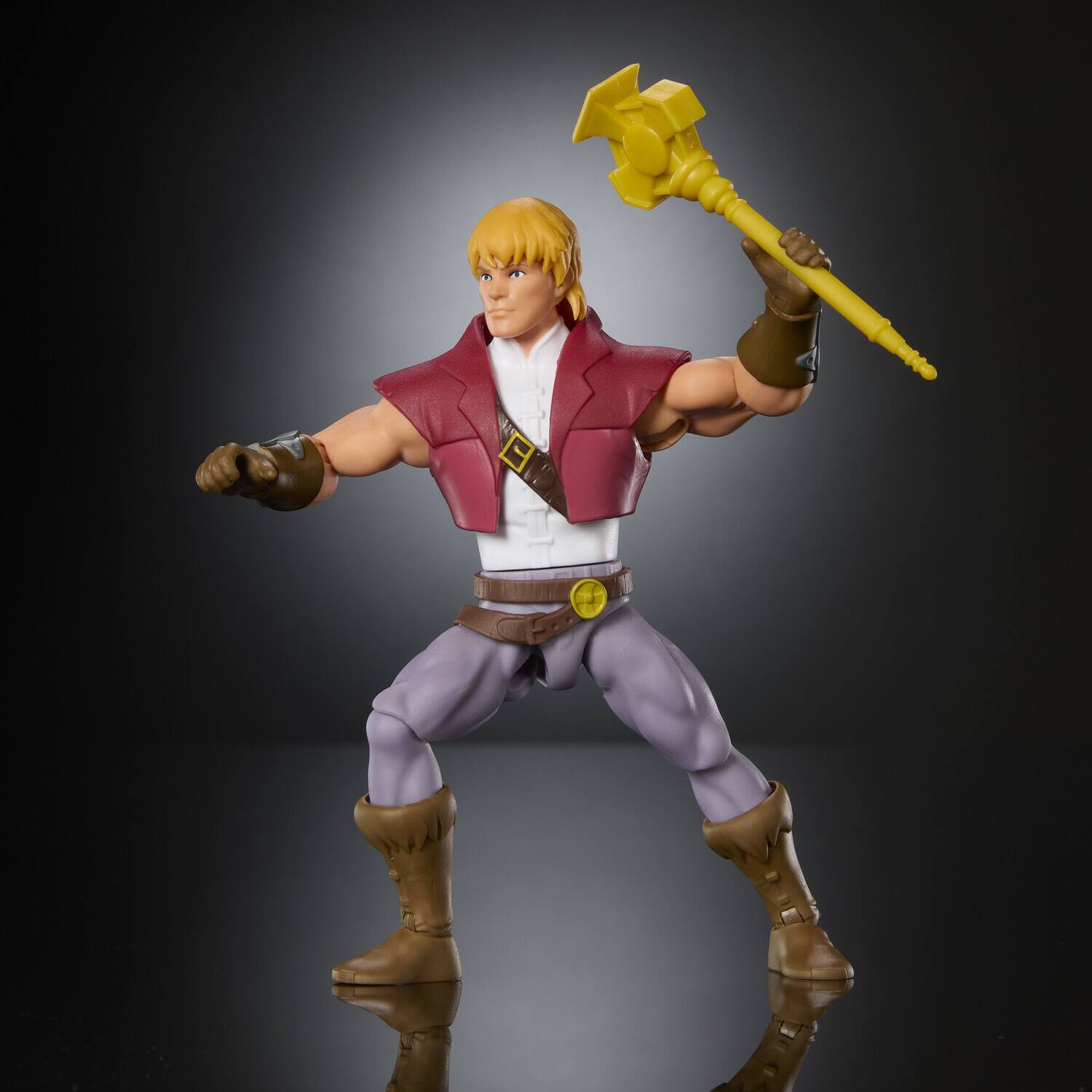 Alt View 4. Mattel - Mattel Collectible - Masters Of The Universe Origins 200X Cartoon Collection Prince Adam Action - COLLECTIBLES - Multicolor.