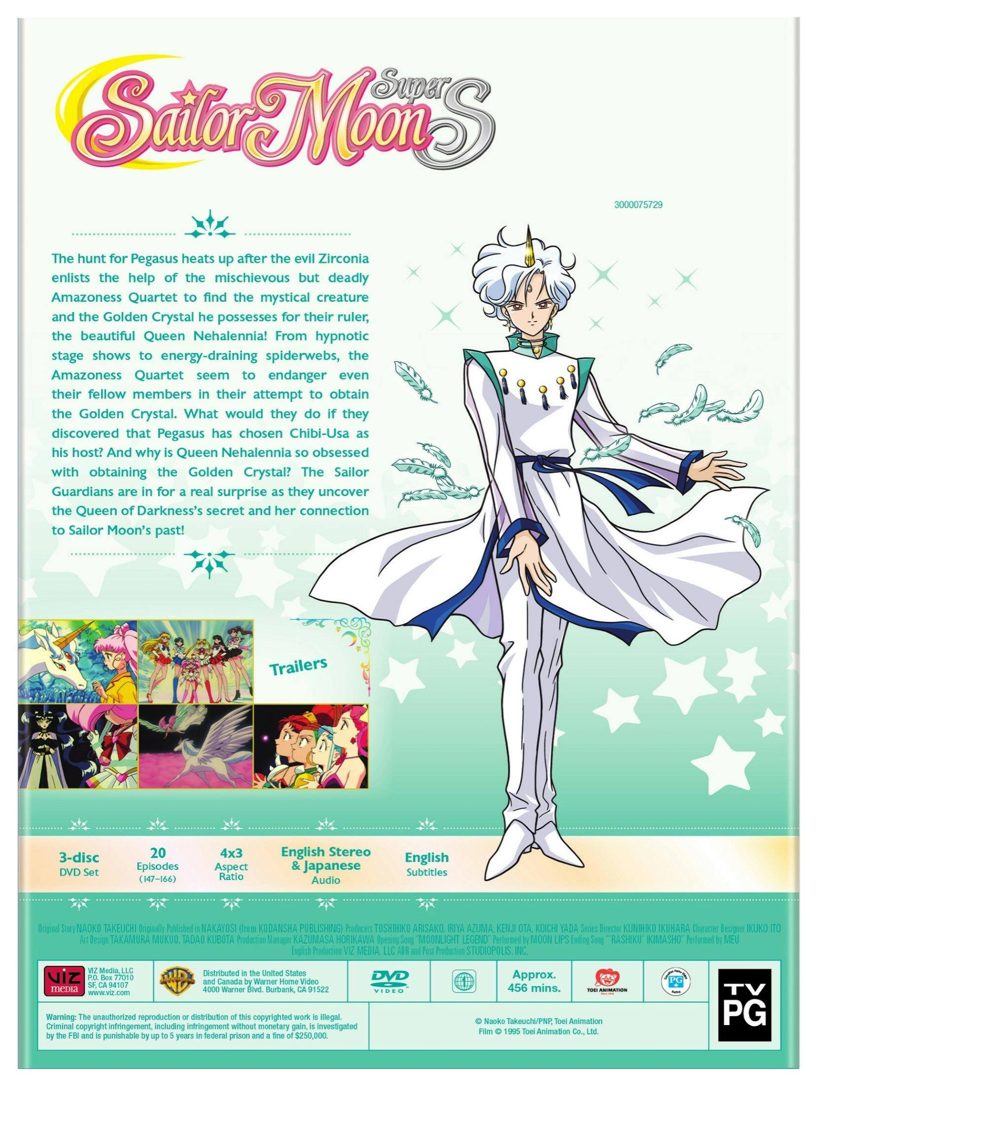 Back. Sailor Moon SuperS Part 2 [DVD].