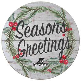 Jardine - Providence Friars 20'' x 20'' Season's Greetings Circle - White