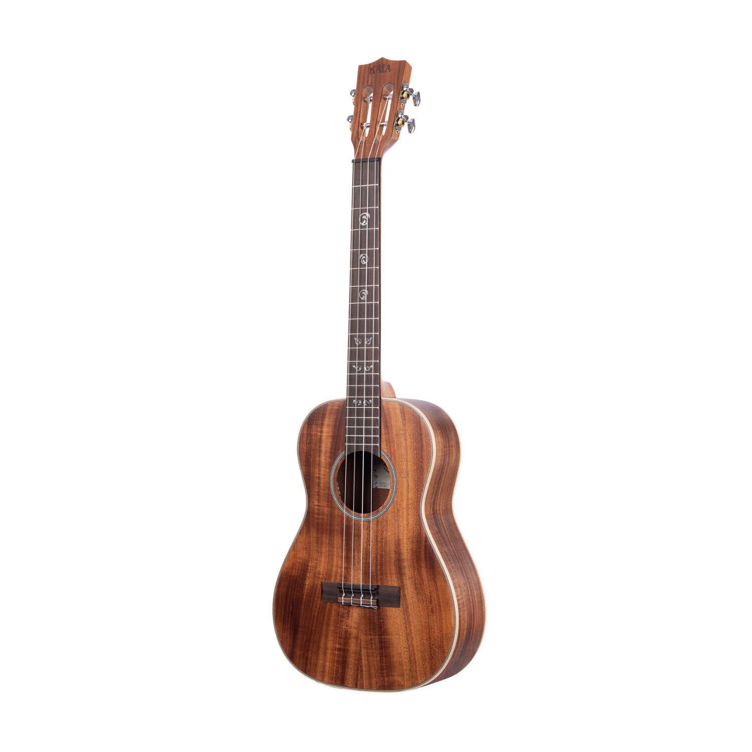 Back. Kala - Kala Brand Music Co. Solid Acacia Series Baritone Ukulele (Satin Natural).