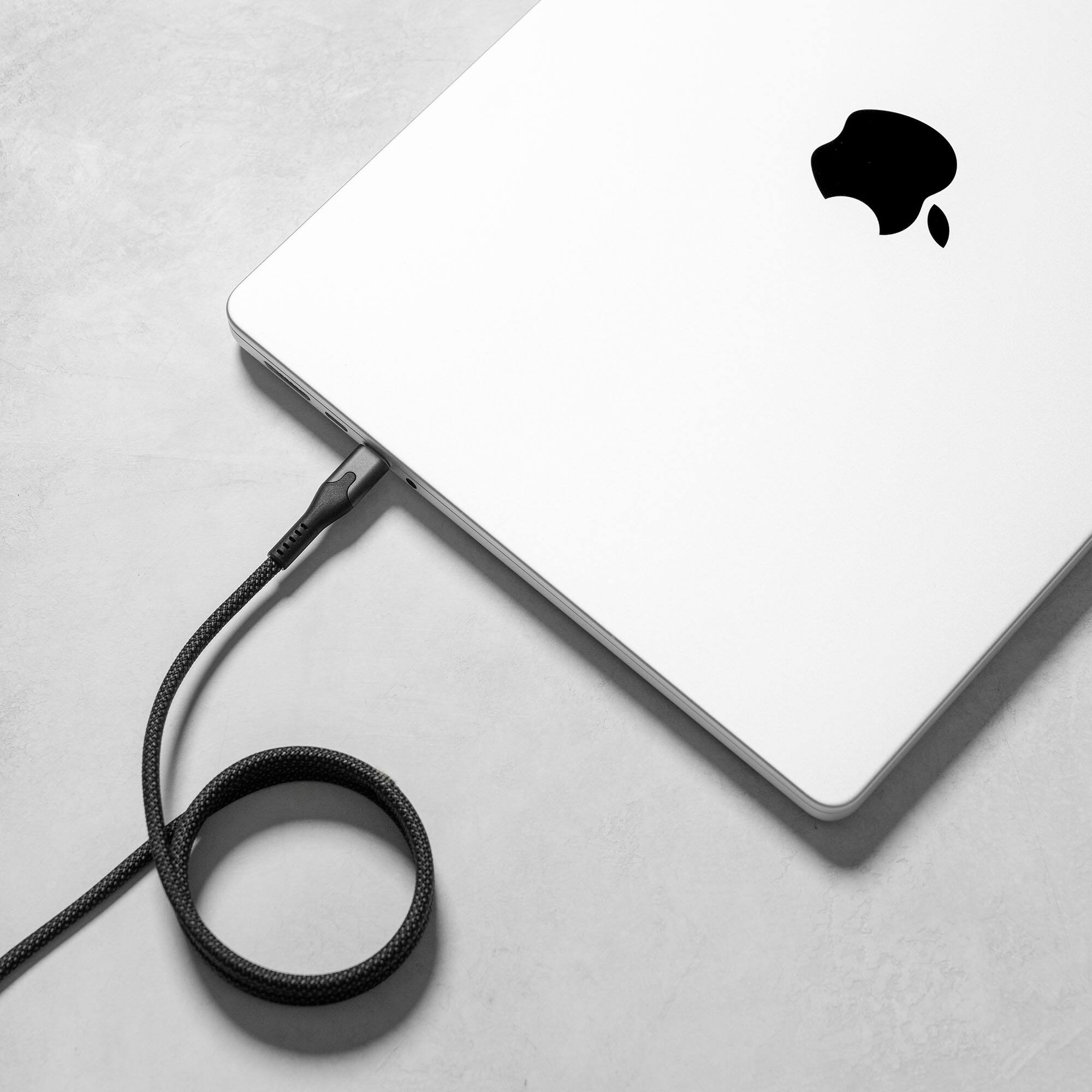 Alt View 16. STATIK - Magstack 3 Foot USB-A to USB-C Magnetic Charging Cable - Black.