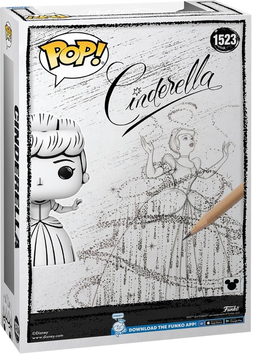 Funko POP! Cover Disney: Sketched Cinderella COLLECTIBLES